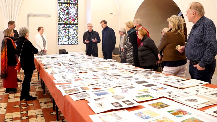 Obrady jury 60. Międzynarodowego Biennale Ekslibrisu Współczesnego…