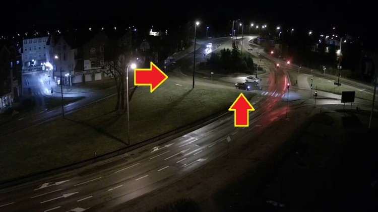 Malbork. "Skasował" drogowskaz na Rondzie Lotników Polskich i odjechał...…
