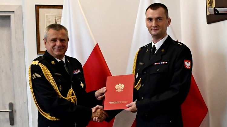 Nowy Dwór Gdański. Powierzenie obowiązków Zastępcy Komendanta Powiatowego…