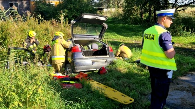 Powiat malborski. Wypadek spowodowany przez 84-letniego kierowcę i kolizja…