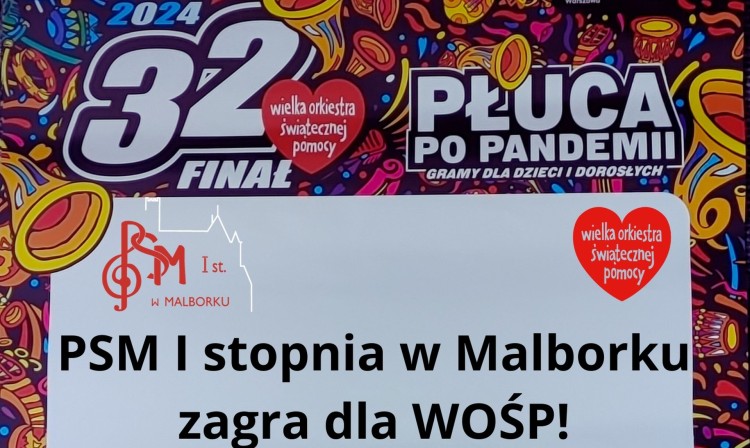 Malbork. Państwowa Szkoła Muzyczna zagra dla Wielkiej Orkiestry Świątecznej…