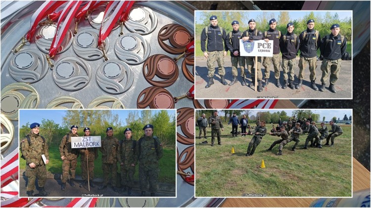 Malbork. Wojewódzka spartakiada sportowo – obronna klas mundurowych…