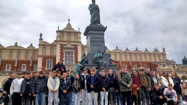 Malbork. Podróże z klasą uczniów Technikum nr 3.