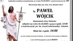 Zmarł Paweł Wójcik. Miał 50 lat.