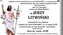 Zmarł Jerzy Litwiński. Miał 99 lat.