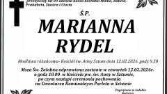 Zmarła Marianna Rydel. Miała 89 lat.
