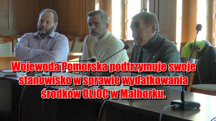Wojewoda Pomorska podtrzymuje swoje stanowisko w sprawie wydatkowania…