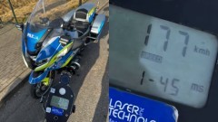 177 km/h na liczniku. 40-latek z recydywą dostał 5000 zł mandatu, 15 punktów i stracił prawo jazdy