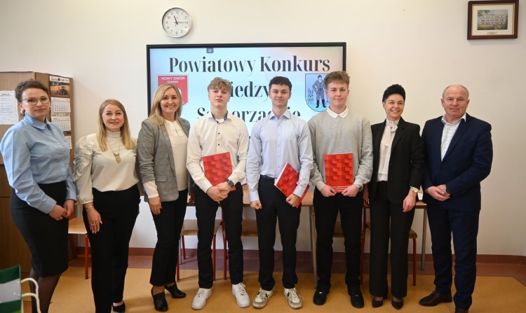 Etap powiatowy Turnieju Wiedzy o Samorządzie Terytorialnym w Nowym Dworze…