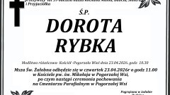 Zmarła Dorota Rybka. Miała 59 lat.