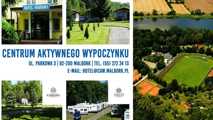Ogłoszenie Centrum Aktywnego Wypoczynku w Malborku.