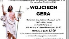 Zmarł Wojciech Gera. Miał 63 lata.