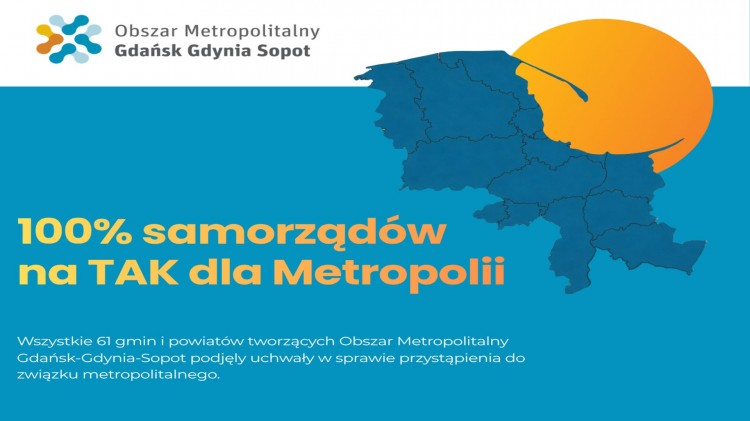 61. samorządów mówi „tak” dla metropolii. Wszystkie uchwały podjęte