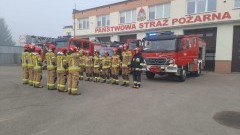KP PSP MALBORK - MINUTA CISZY DLA POLEGŁYCH STRAŻAKÓW Z UKRAINY