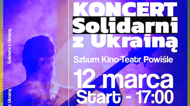 Sztum. W sobotę koncert Solidarni z Ukrainą. Szczegóły na plakacie.…
