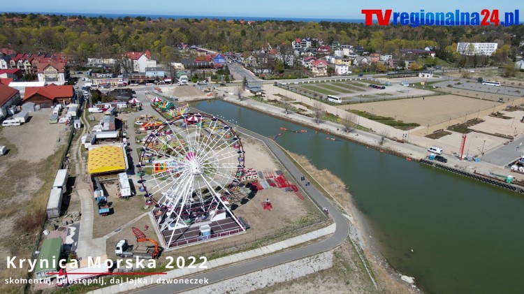 Krynica Morska. Rozbudowa pirsu pasażerskiego w morskim porcie rybackim.…