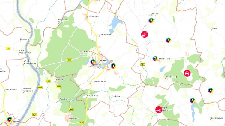 Powiat sztumski. Krajowa Mapa Zagrożeń Bezpieczeństwa – zgłoś miejsce…