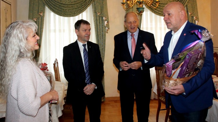 Powiat sztumski. Spotkanie wigilijne Cechu Rzemiosł Różnych.