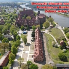 Uroczyste otwarcie nowych przestrzeni Przedzamcza Zamku w Malborku. Zobacz…