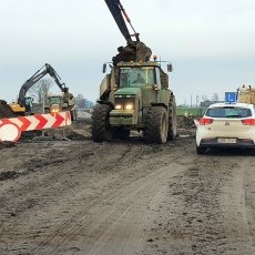 Przebudowa drogi krajowej nr 22 w powiecie malborskim. Tak obecnie wygląda…
