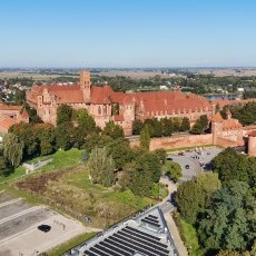 Malbork z drona. Zobacz wideo - 03.10.2025