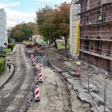 Modernizacja ulicy Stare Miasto w Malborku - prace archeologiczne nie…