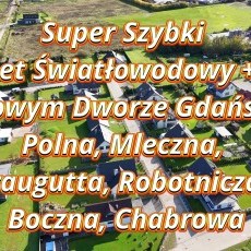 Super Szybki Internet Światłowodowy + TV 4K w Nowym Dworze Gdańskim…