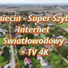 Kmiecin stawia na przyszłość! Super Szybki Internet Światłowodowy…