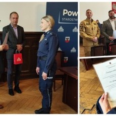 Bezpieczeństwo mieszkańców powiatu malborskiego priorytetem - podziękowania…